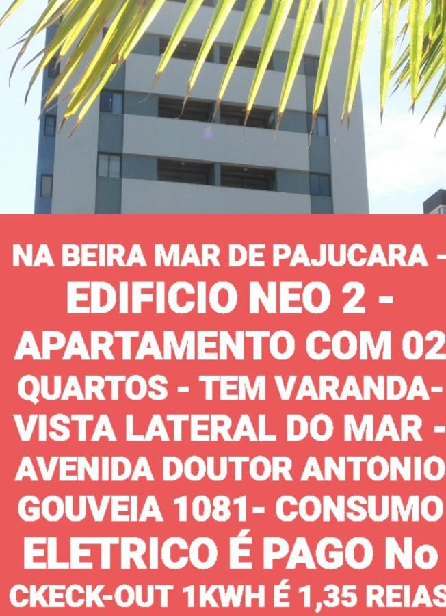 Na Beira Mar De Pajucara - Edificio Neo 2 - Apartamento Com 02 Quartos - Tem Varanda- Vista Lateral Do Mar - Avenida Doutor Antonio Gouveia 1081- Consumo Eletrico E Pago No Ckeck-Out 1Kwh E 1,35 Reias Maceió Exterior foto