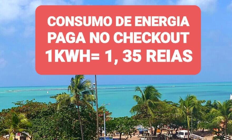 Na Beira Mar De Pajucara - Edificio Neo 2 - Apartamento Com 02 Quartos - Tem Varanda- Vista Lateral Do Mar - Avenida Doutor Antonio Gouveia 1081- Consumo Eletrico E Pago No Ckeck-Out 1Kwh E 1,35 Reias Maceió Exterior foto